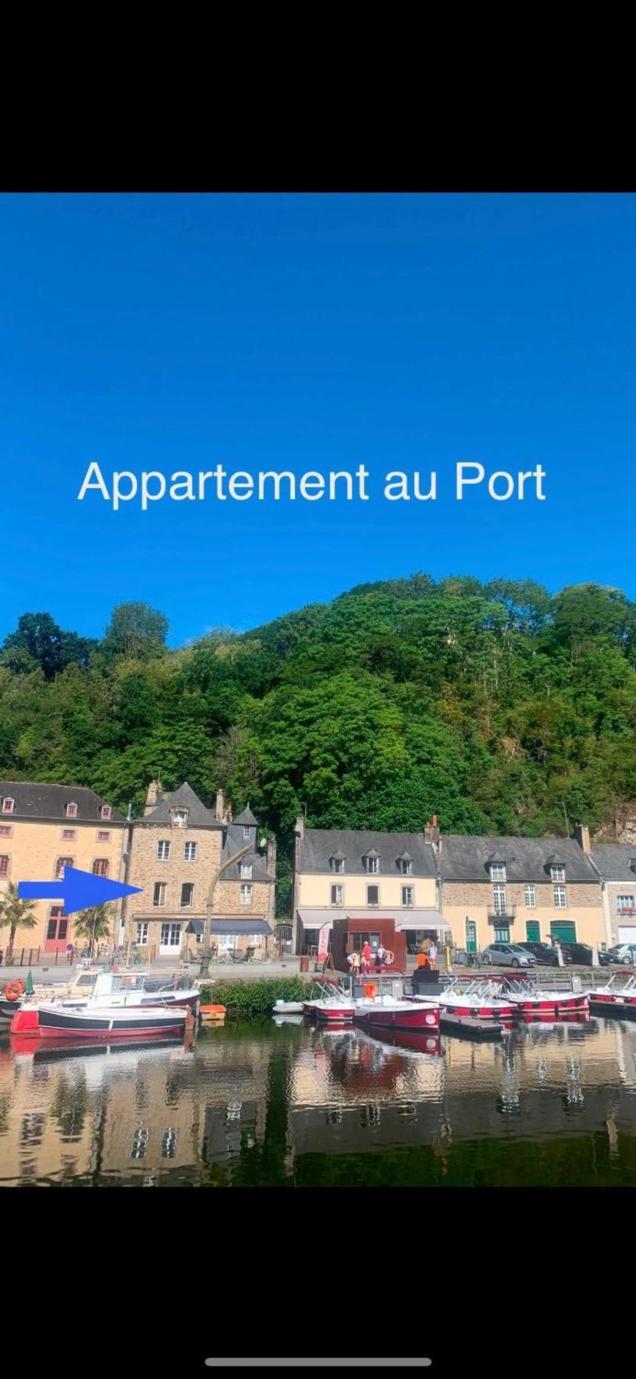 Appartement Au Port Dinan Bagian luar foto